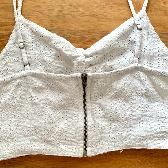 Flynn Skye Eyelet Crop Top/Bralette - Picture 5 of 6